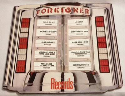 Foreigner - Records Vinyl LP Die-Cut Gatefold 1982 Atlantic (78.0999-1 Europe)