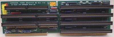 Commodore Amiga 3000 A3000 Desktop Computer Daughter Board Backplane rev. 7.01