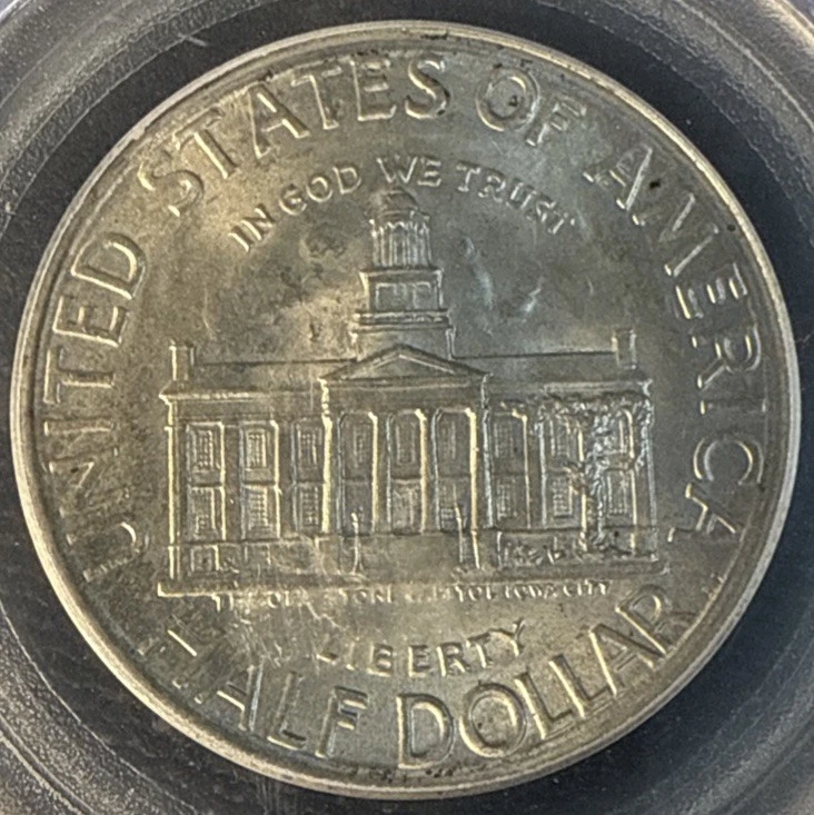 1946 Iowa COMMEM 1/2 Dollar - PCGS MS 66 - Great Addition For Any Collection! - Image 3 of 4