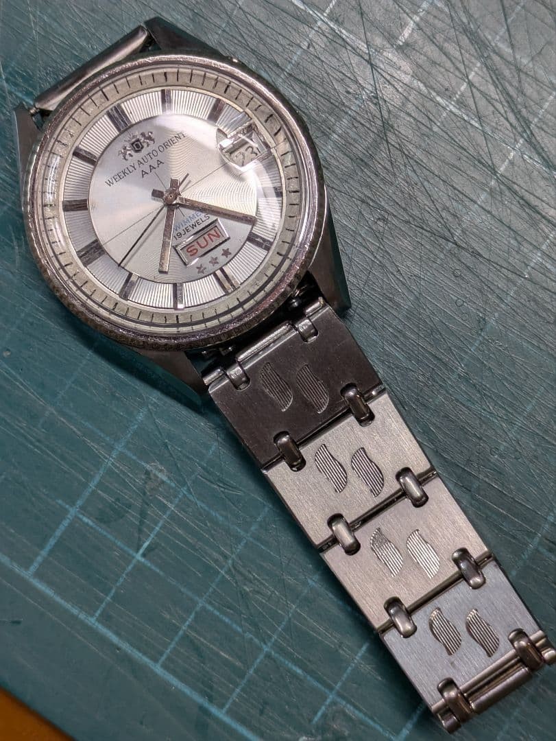 Orient Weekly Auto Automatic Wristwatch - image 15