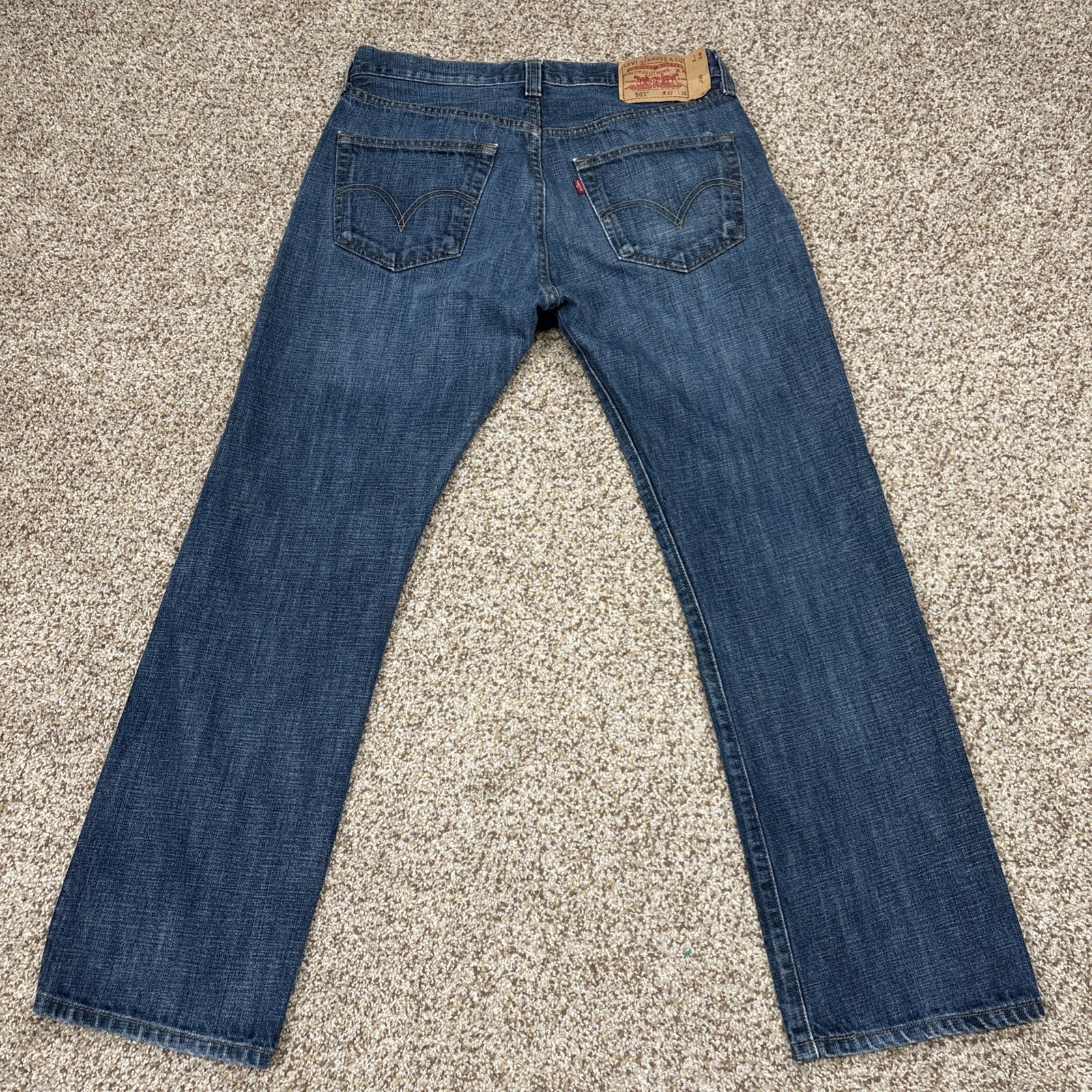 Levis 501 XX Button Fly Jeans Men’s Tag 32x30 Actual 32 X 28 - View 10