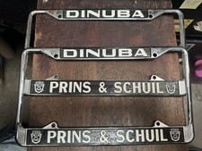 Nos Prins Schuil Ford Calif. Dealer License Frames Mustang Fairlane Fe Shelby