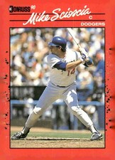 1990 Donruss #316 Mike Scioscia