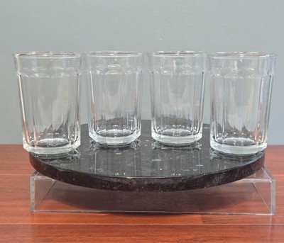 Set of 4 Luminarc 10 Panel Working Collection Glasses Highball 20 oz 5 1/2''