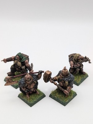 Warcanto von Dwarf Tales - Dwarf Warband - 4 komplett bemalte Miniaturen