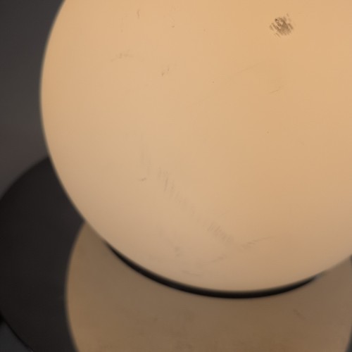Ikea SIMRISHAMN Table Wall Lamp Chrome Plated Opal Glass 6" 404.378.01 MCM Light - Picture 10 of 15