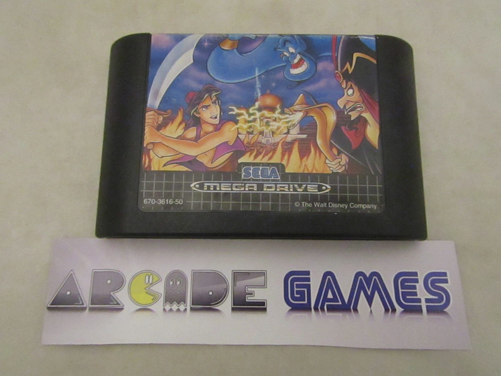 DISNEY'S ALADDIN SEGA MEGADRIVE (vendeur pro)