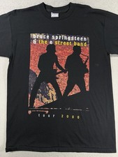 Vintage 2000 Bruce Springsteen The E Street Band Tour T Shirt Black L