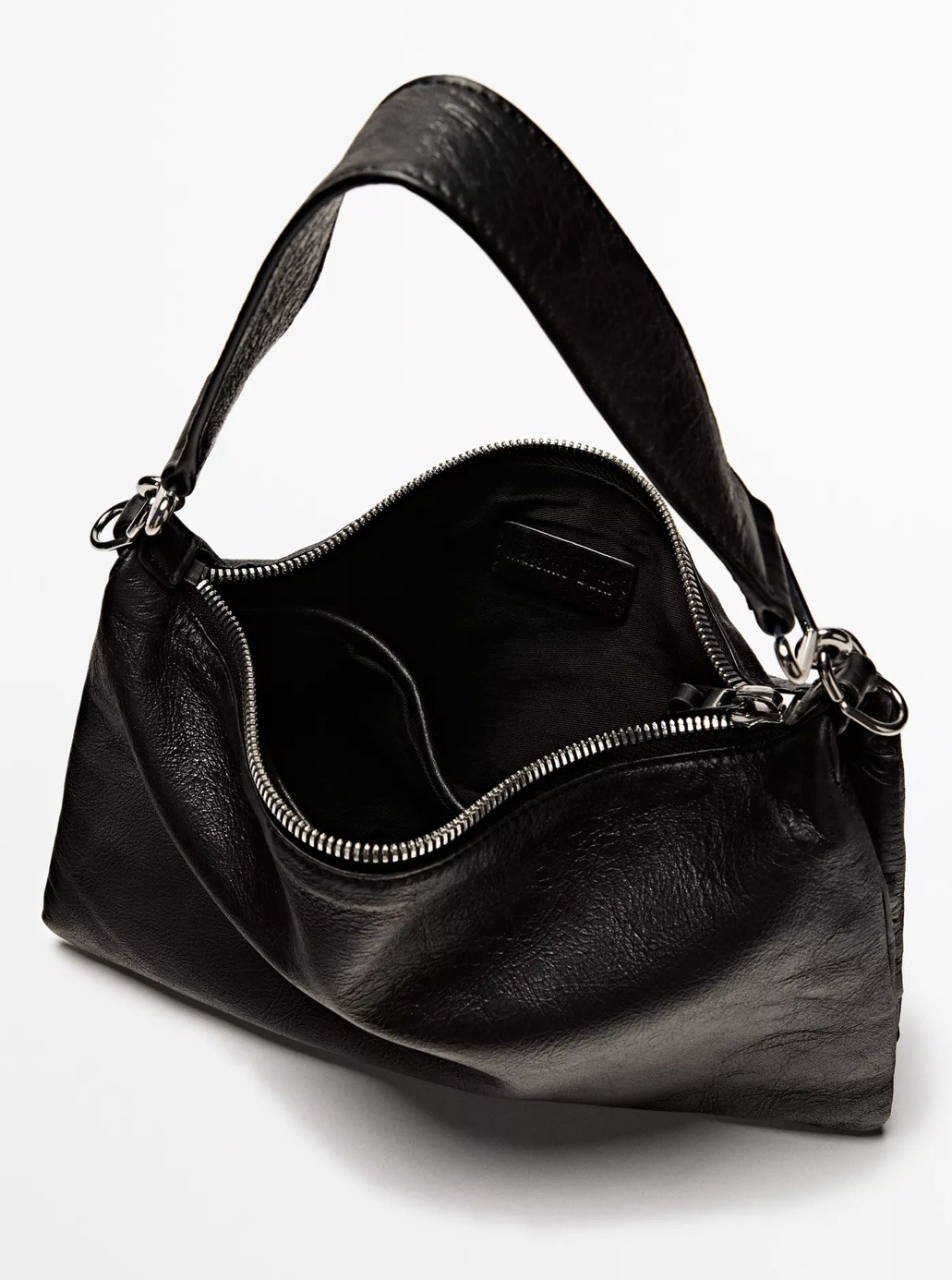 Massimo Dutti Small Nappa Leather Bag With Compartments -NEW & NO TAGS- RRP £169 image 5