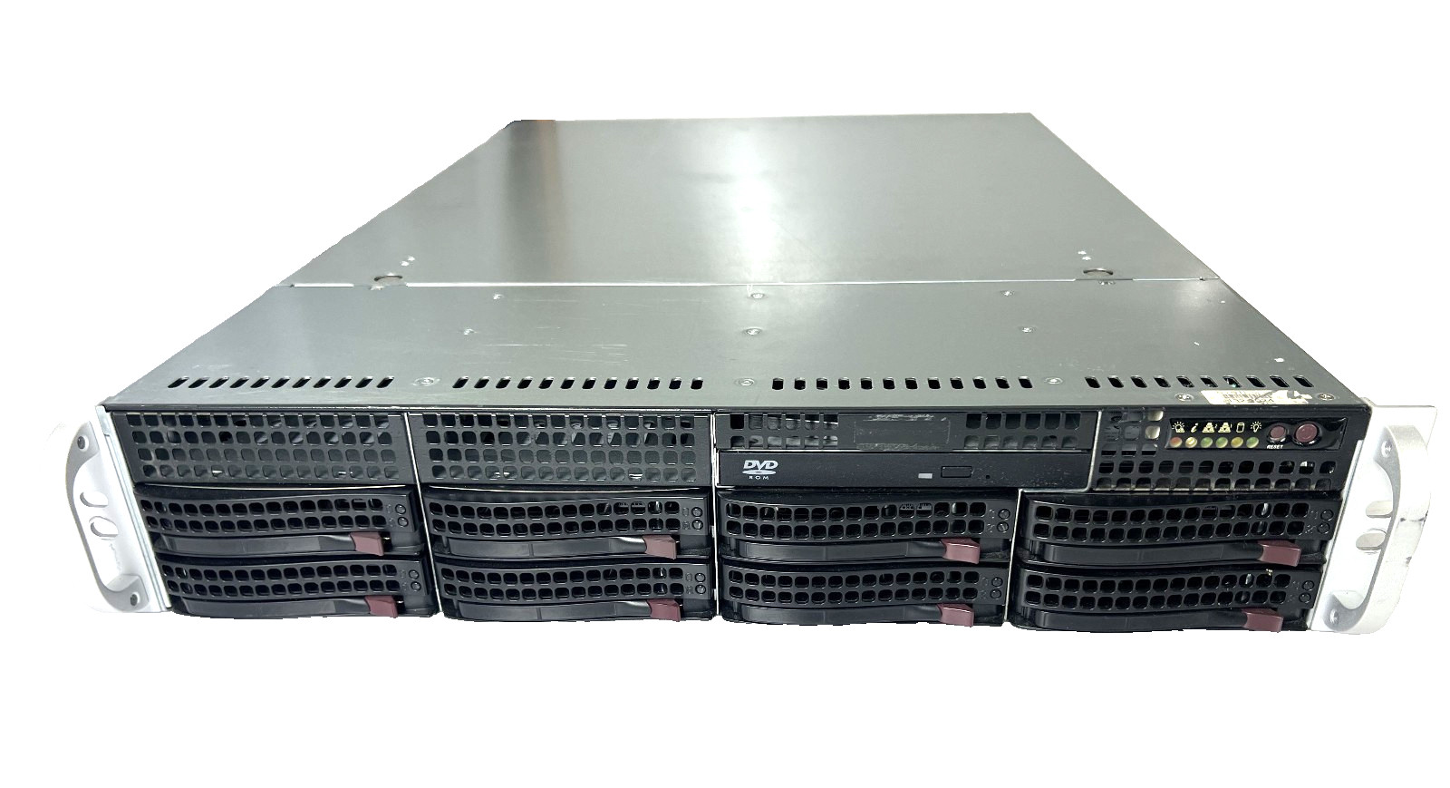 Supermicro X8DTN CSE-825 8-Bay LFF Server 2*Xeon E5620 @ 2.40GHz 294GB *NO HDD
