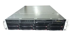 Supermicro X8DAH+ CSE-825 8-Bay LFF Server 2*Xeon E5620 @ 2.40GHz 294GB *NO HDD