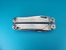 Leatherman Wave Multi Tool! Stainless! Retired! Free Shipping! USED