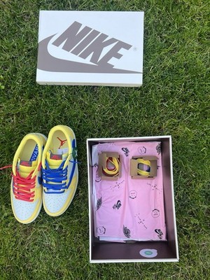 AIR JORDAN 1 RETRO LOW OG SP TRAVIS SCOTT CANARY