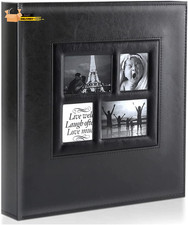 Photo Album 4X6 500 Pockets Photo, Extra Large Capacity Family Wedding Picture