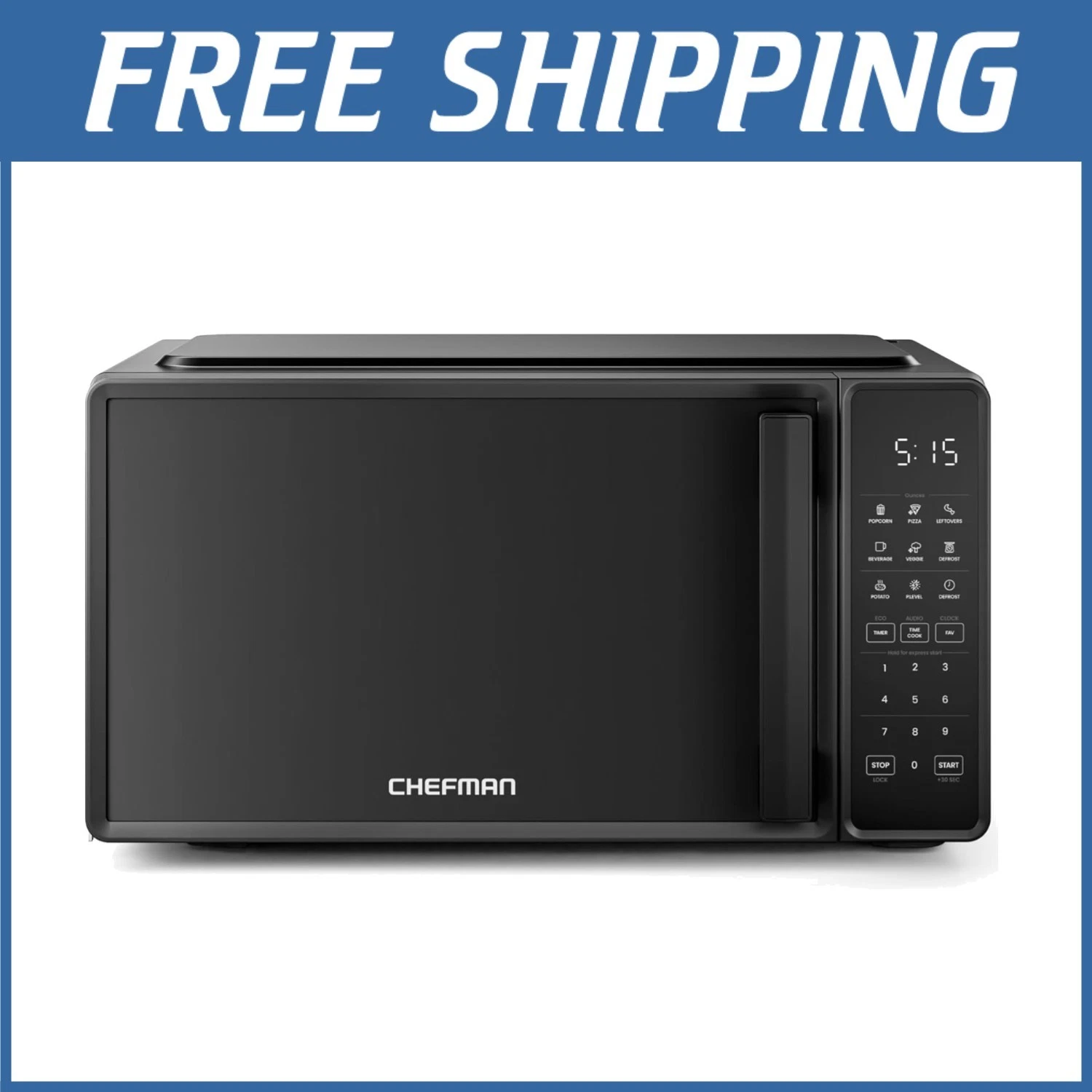Easy-Clean Mini Microwave Oven - 10 Power Levels
Opens in a new window or tab