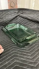 Anchor Hocking Green Glass Baking Casserole Dish Set 1 Qt & 3 Qt Ovenware