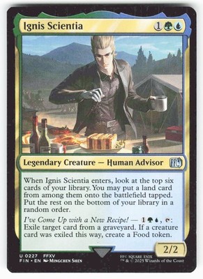 Ignis Scientia 227 FINAL FANTASY NM U