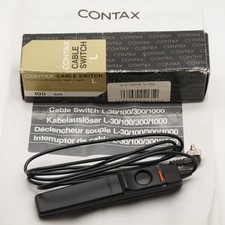 CONTAX Cable Switch L 100cm for RTS II/RX/AX/G Series Shutter Release Mint Japan
