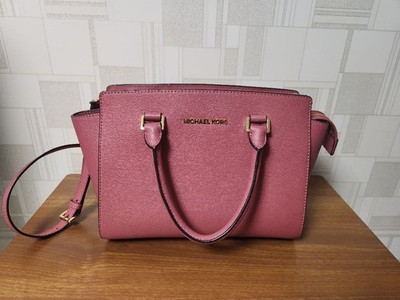 MICHAEL KORS 2-Wege Schultertasche Handtasche Selma Medium Pink Gift Ready17,...