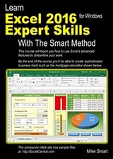 Learn Excel 2016 Expert Skills with the Smart Method : Courseware