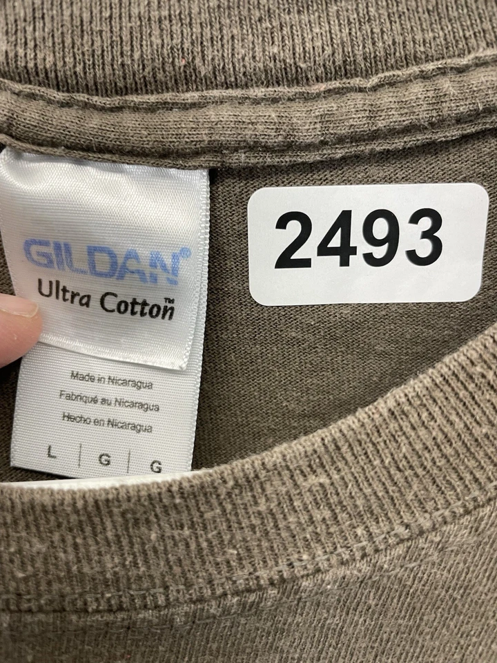 🔥 Camiseta Alabama Crimson Tide Camuflada Logo Etiqueta Gildan Para Hombre Talla L Grande Foto 3 de 4