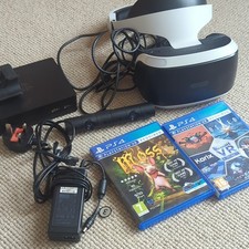 Sony PlayStation VR (PSVR) CUH-ZVR2 Headset w/ Processor Unit, Camera, Cables
