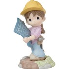 Precious Moments Trust In God's Plan Brunette Figurine