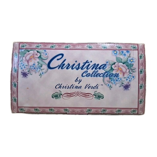 CHRISTINA COLLECTION PORCELAIN DOLL Year 1998 New Never Opened - Picture 2 of 7