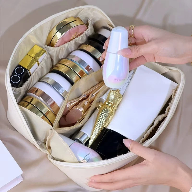 Travel Makeup Bag Waterproof Cosmetic Case Large Capacity Organizer Pouch 👜