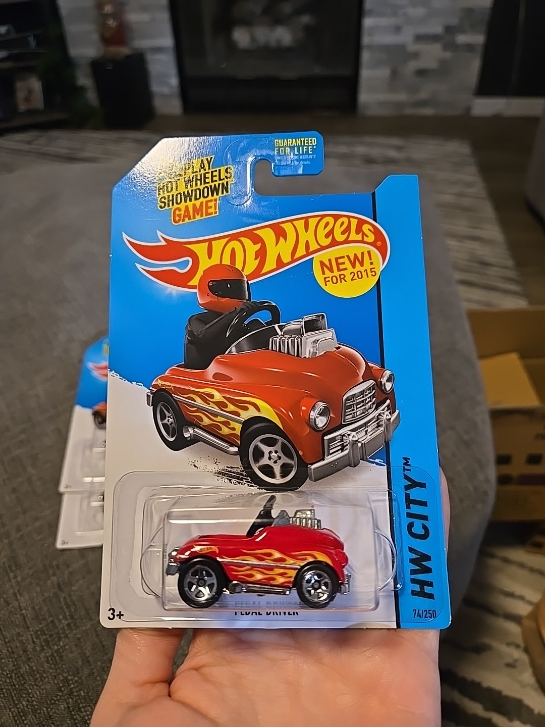 Hot Wheels 2015 City Series New Model PEDAL DRIVER Red 74/250 (74)