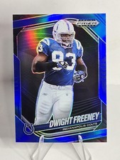 DWIGHT FREENEY 2025 PANINI PRIZM BLACK FOOTBALL BLUE COLTS #/199 COLOR MATCH 🔥