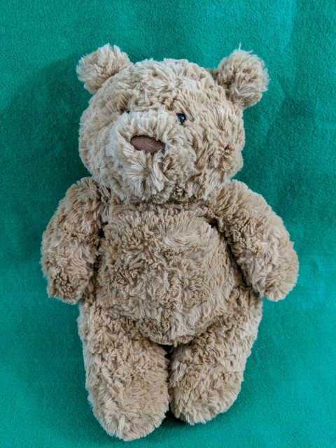 Jellycat Medium Bartholomew Teddy Bear 11â Plush Stuffed Animal for sale online | eBay