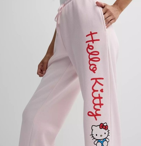 Hello Kitty Sweatpants Ladies Junior X Small XS 2024 NWT - Picture 4 of 6