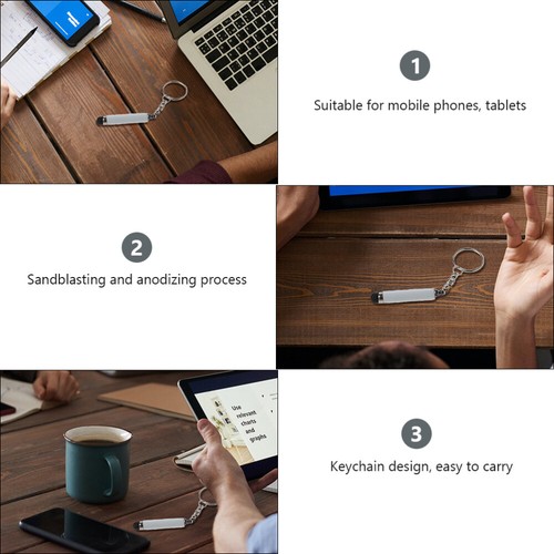 5 Pcs Capacitive Ballpoint Stylus for Phone Touch Screen Keychain Screens - Zdjęcie 4 z 12
