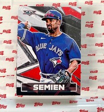 2021 Topps Fire Marcus Semien Oakland Athletics #152 Base card