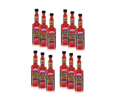 Lucas Oil 10026 12-Piece/Case 15 oz. Bottle Octane Booster Fuel Treatment Fluid