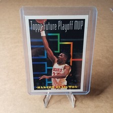 1993-94 Topps Gold Topps Future Playoff MVP Hakeem Olajuwon - Rockets