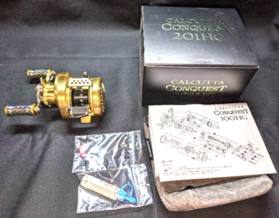 Shimano 15 Calcutta Conquest 201HG Baitcasting Fishing Reel Shimano 15 Calcutta Conquest 201HG Baitcasting Fishing Reel