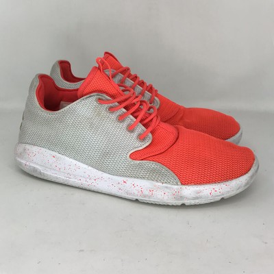 orange and gray sneakers