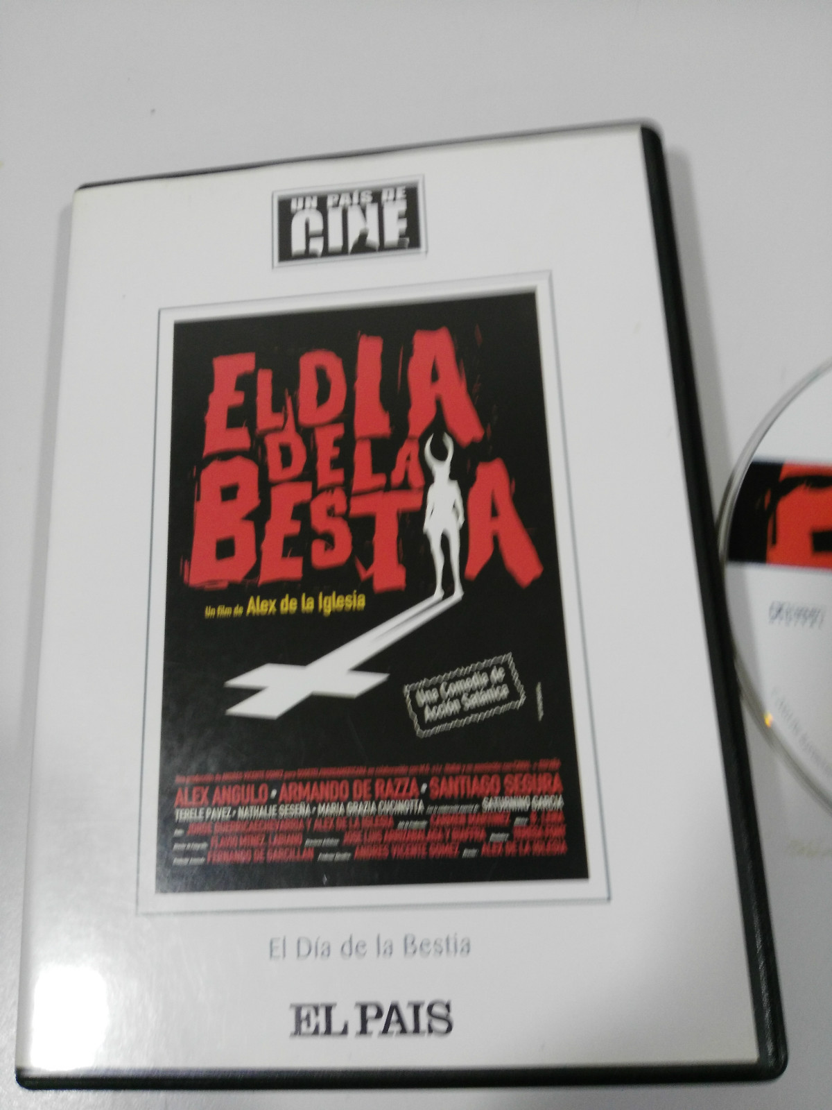 El Dia De La Bestia DVD ALEX DE LA IGLESIA ALEX ANGULO SANTIAGO SEGURA - 3T