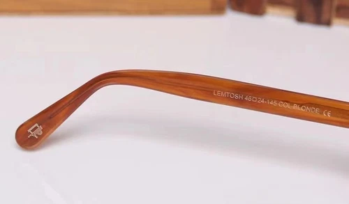 Moscot Lemtosh Sonnenbrille Damen Retro rundes Gestell braune Platte Sonnenbrille Herren - Bild 10 von 14