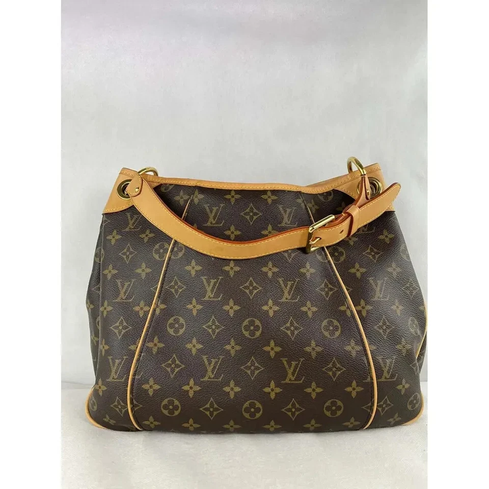 Auténtico bolso hobo de hombro Louis Vuitton Galliera PM con monograma de lona Foto 3 de 4