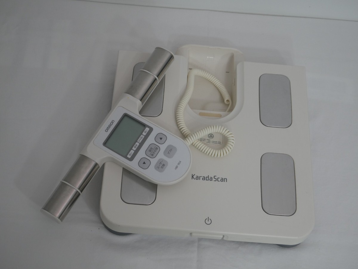 ★3057★ オムロン Karada Scan 904 HBF-904 Omron KARADA Scan Body Composition & Scale HBF-904 (Japanese