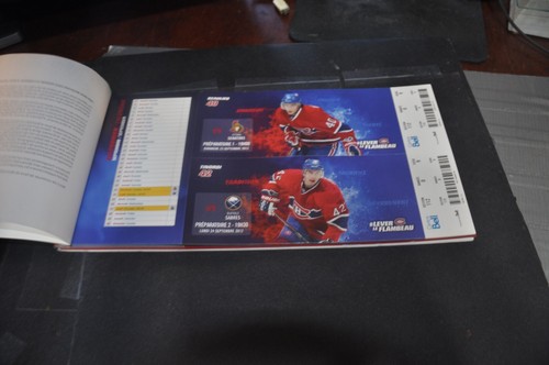 montreal canadiens hockey nhl season tickets 2012-2013 the torch jean beliveau 2 - Picture 5 of 12