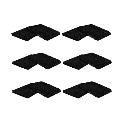 Nispira Activated Charcoal Filter Case Refills for Simplehuman trash can, 12 Pks