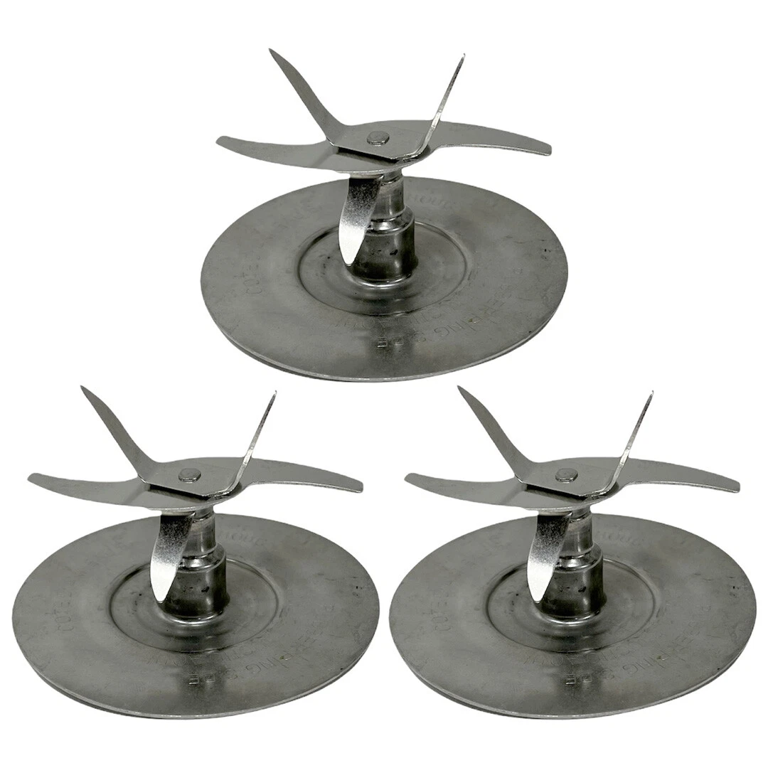 3 Pack Stainless Steel Cutter Blade, Part 164160 for Oster Pro 1200 Blenders
Opens in a new window