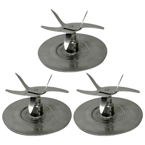 3 Pack Stainless Steel Cutter Blade, Part # 164160 for Oster Pro 1200 Blenders