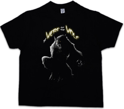 BE WERE OF THE WOLF SWEATSHIRT Kids Boys T-Shirt Werewolf The Werwolf Howling