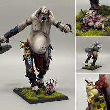 Nurgle Chaos Gargant Oger Riesig Konvertiert Warhammer die Alte Welt Fantasy Aos