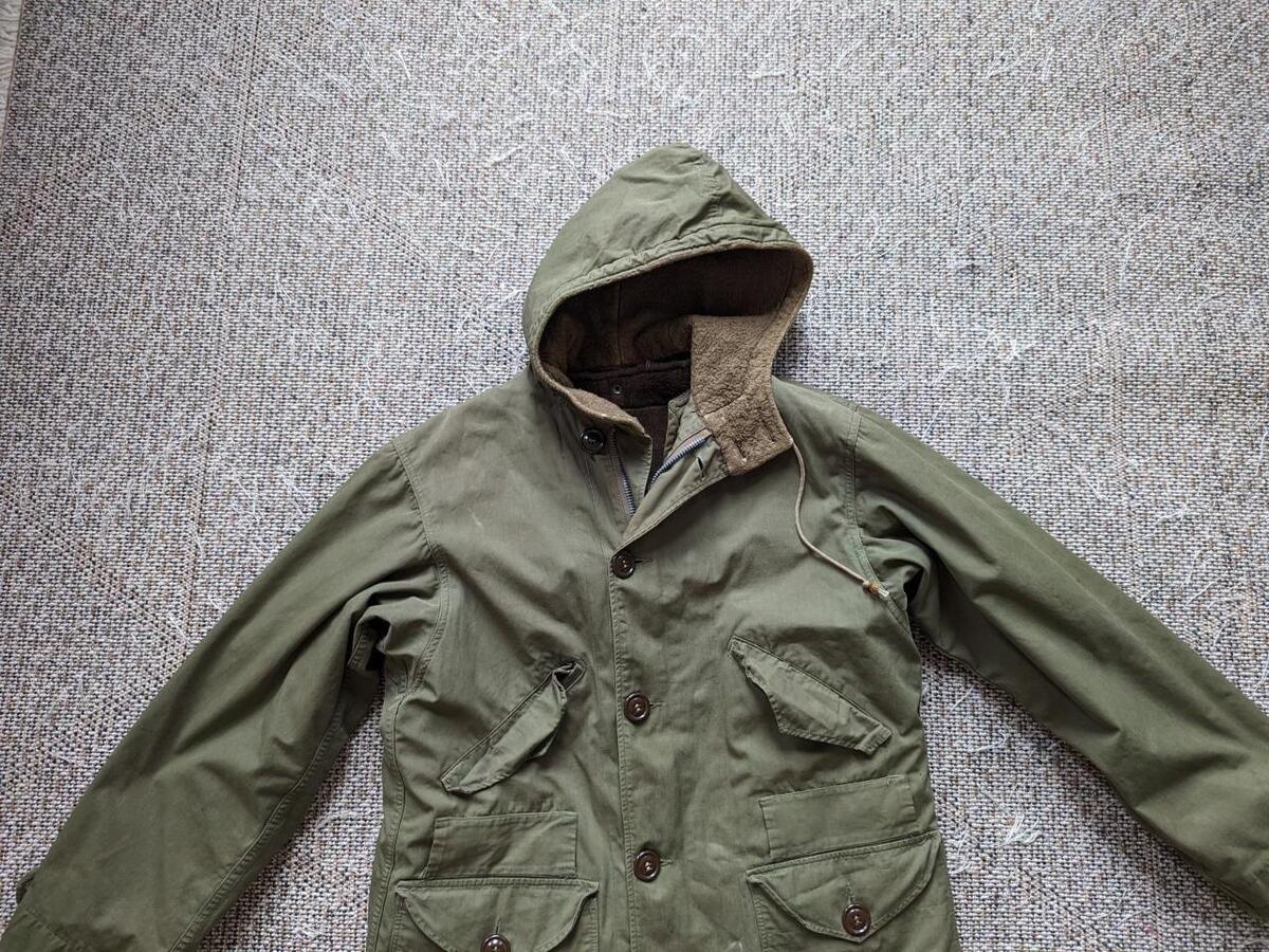 1950s vintage M47 parka coat S wool pile liner US ARMY 1950s vintage M47 parka coat S wool pile liner US ARMY